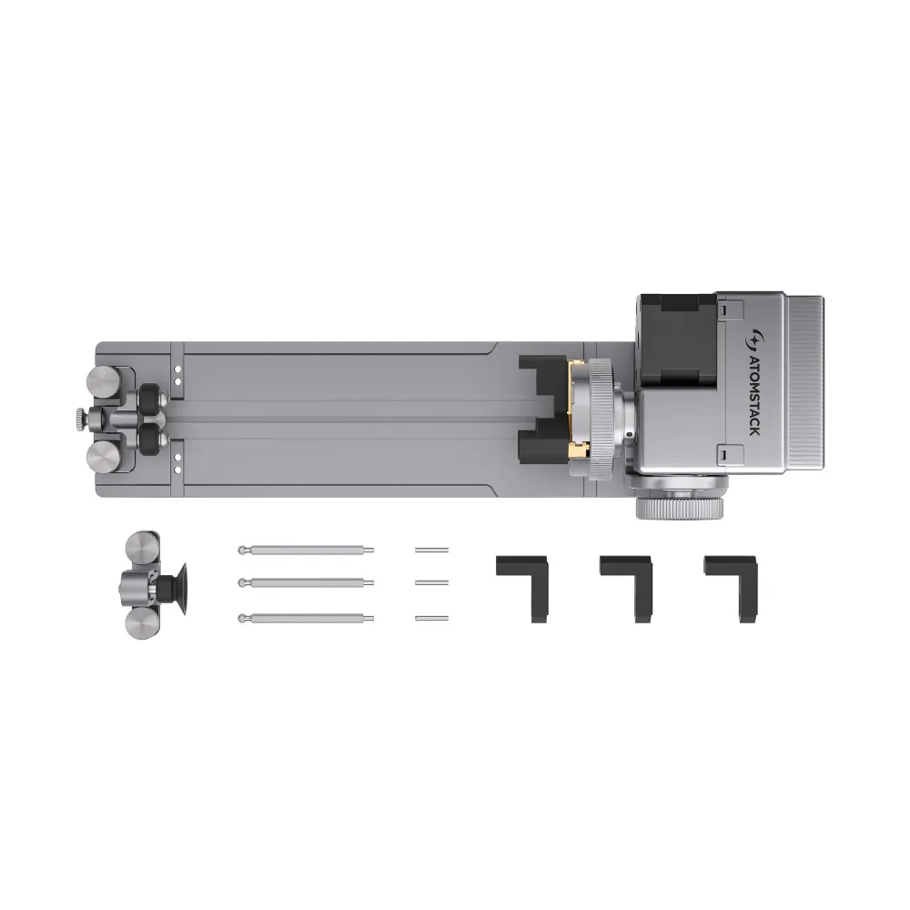 AtomStack R8 Rotary Chuck – Präzisions-Spannmodul für Rund- & Sonderformen